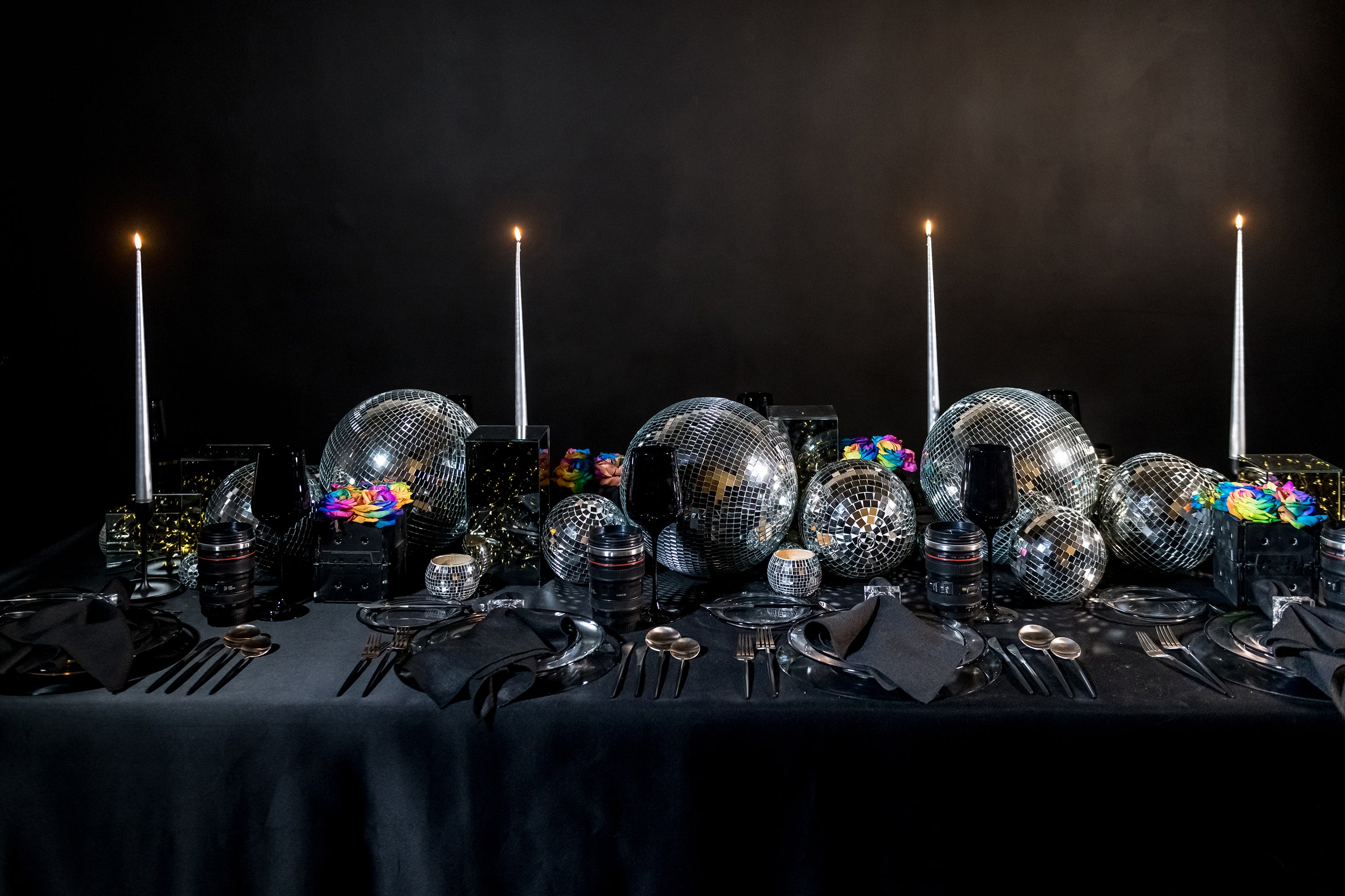 Disco Table Arrangements